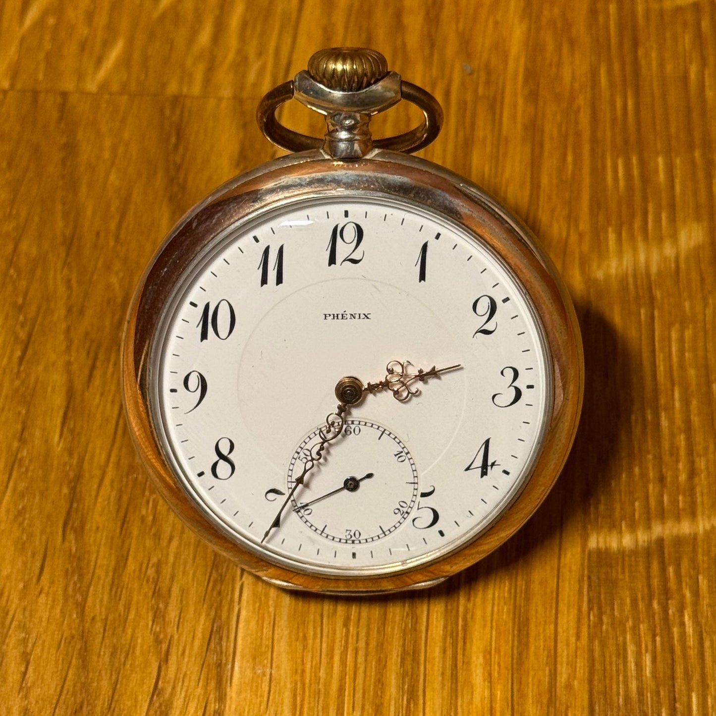 Phénix taskukello 1920-luvulta